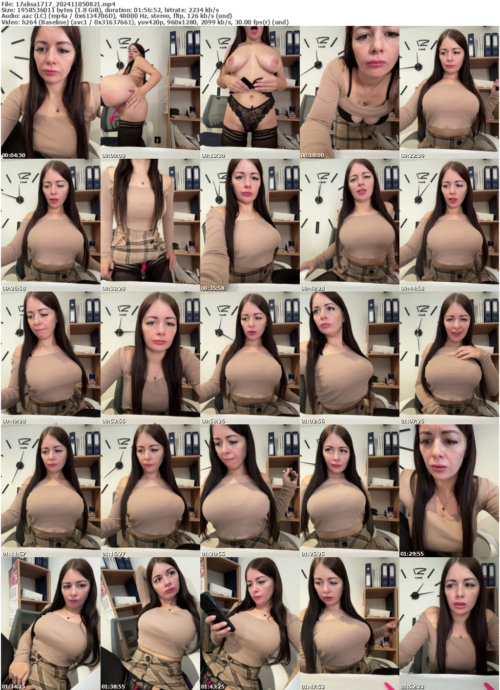 Preview thumb from 17alisa1717 on 2024-11-05 @ bongacams