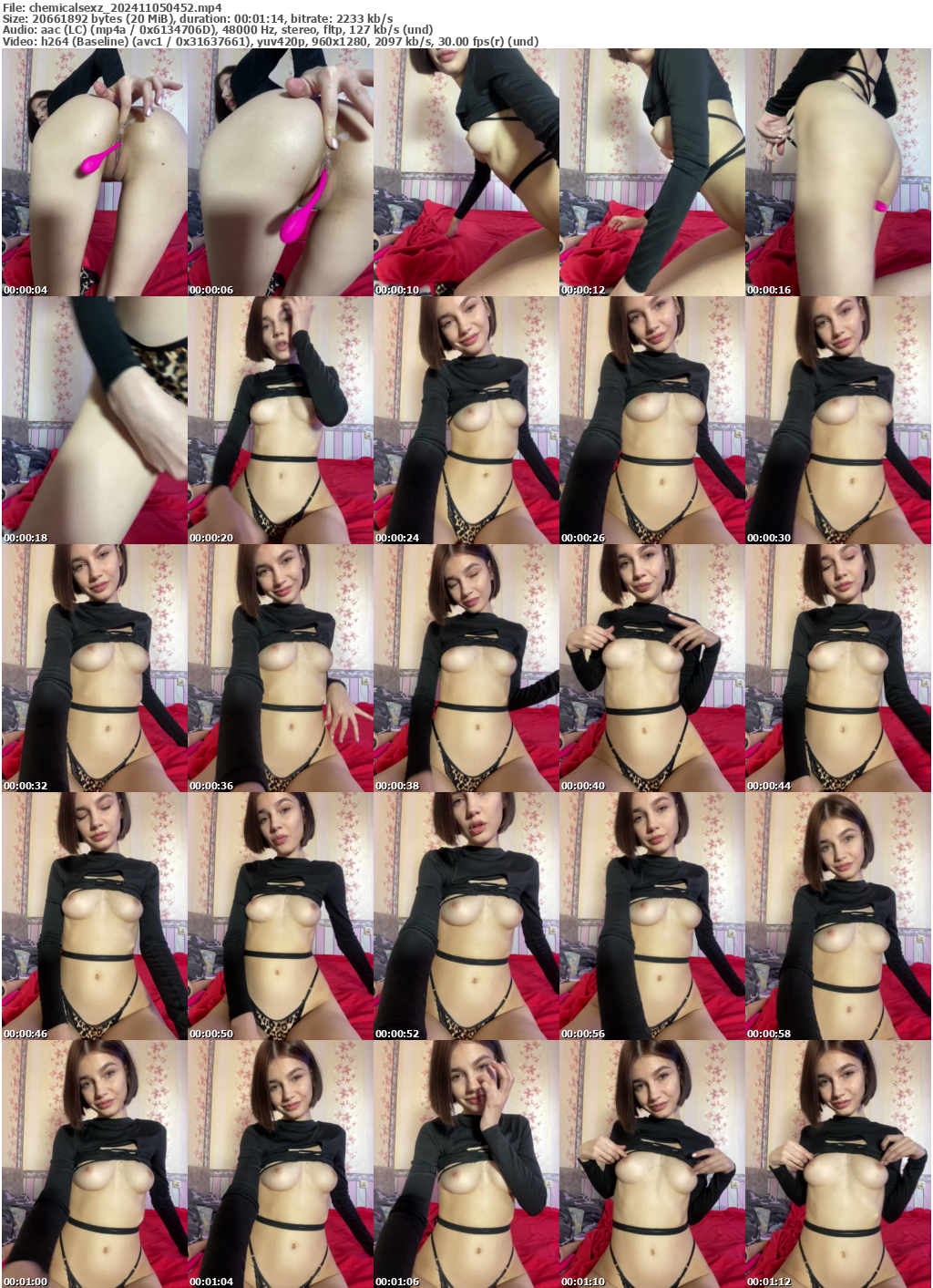 Preview thumb from chemicalsexz on 2024-11-05 @ bongacams