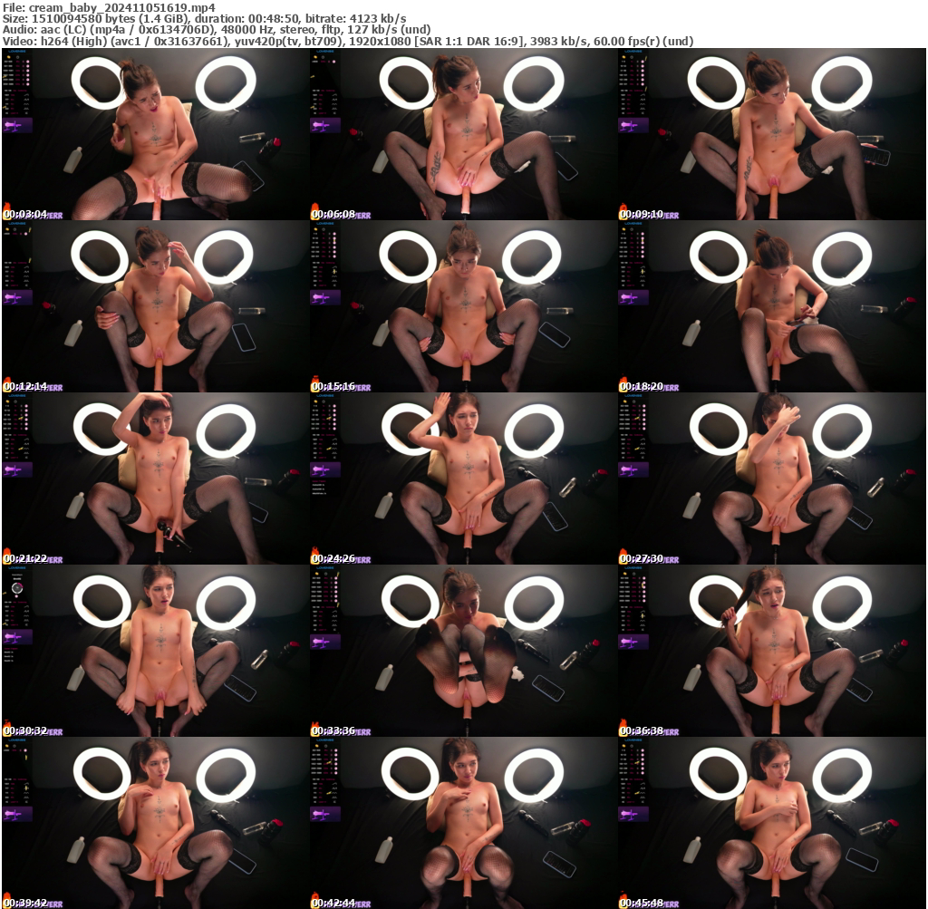 Preview thumb from cream_baby on 2024-11-05 @ bongacams