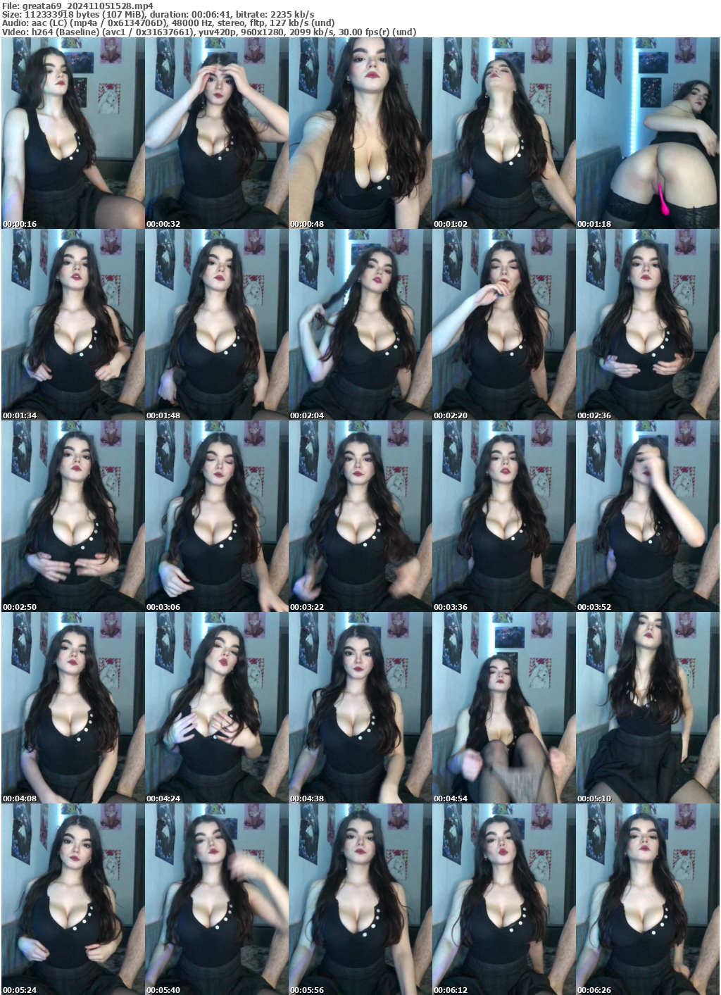 Preview thumb from greata69 on 2024-11-05 @ bongacams