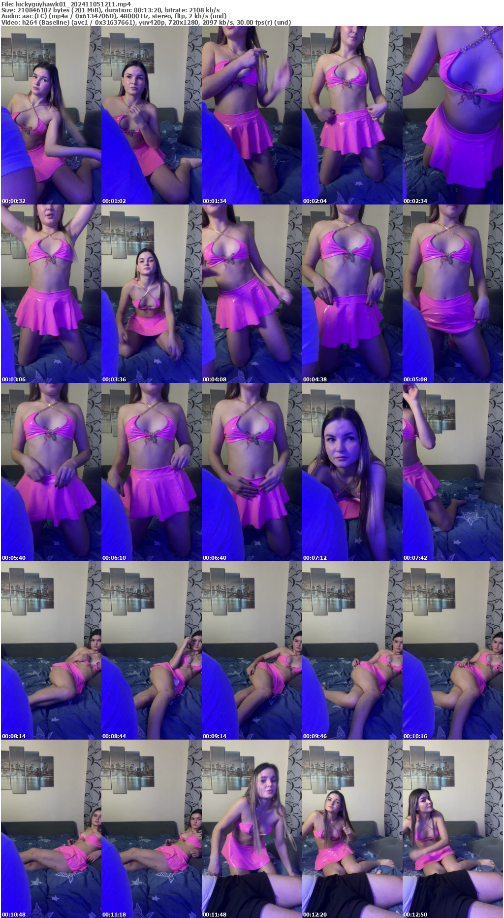 Preview thumb from luckyguyhawk01 on 2024-11-05 @ bongacams