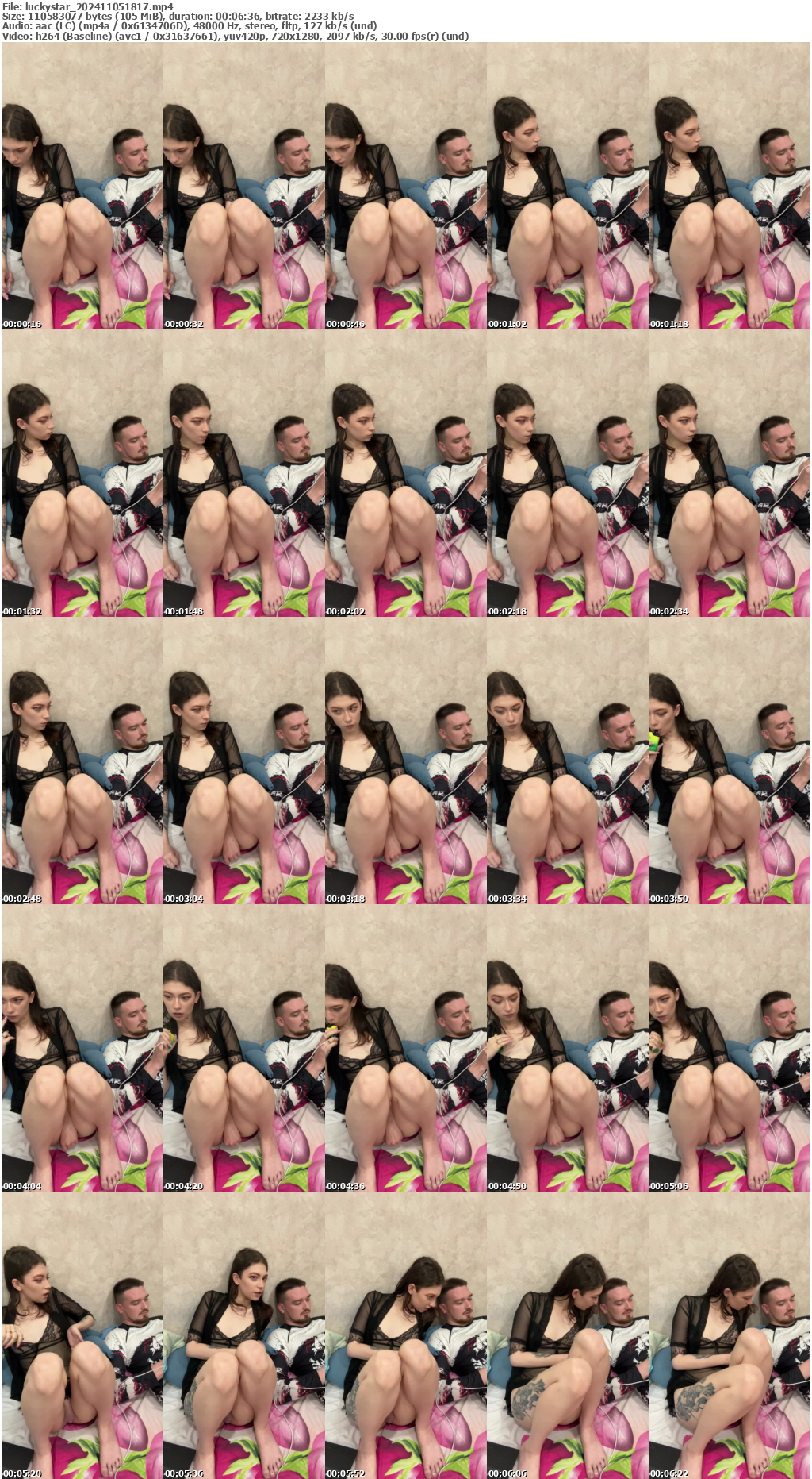 Preview thumb from luckystar on 2024-11-05 @ bongacams