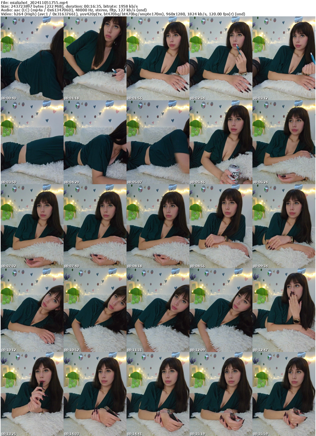 Preview thumb from mialiahot on 2024-11-05 @ bongacams