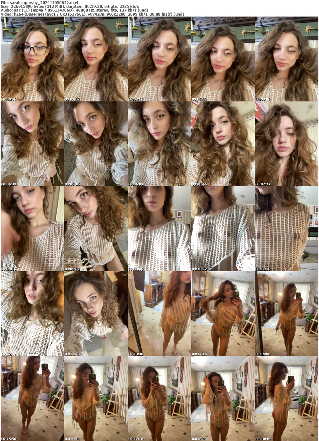 Preview thumb from sarahsupershy on 2024-11-05 @ bongacams