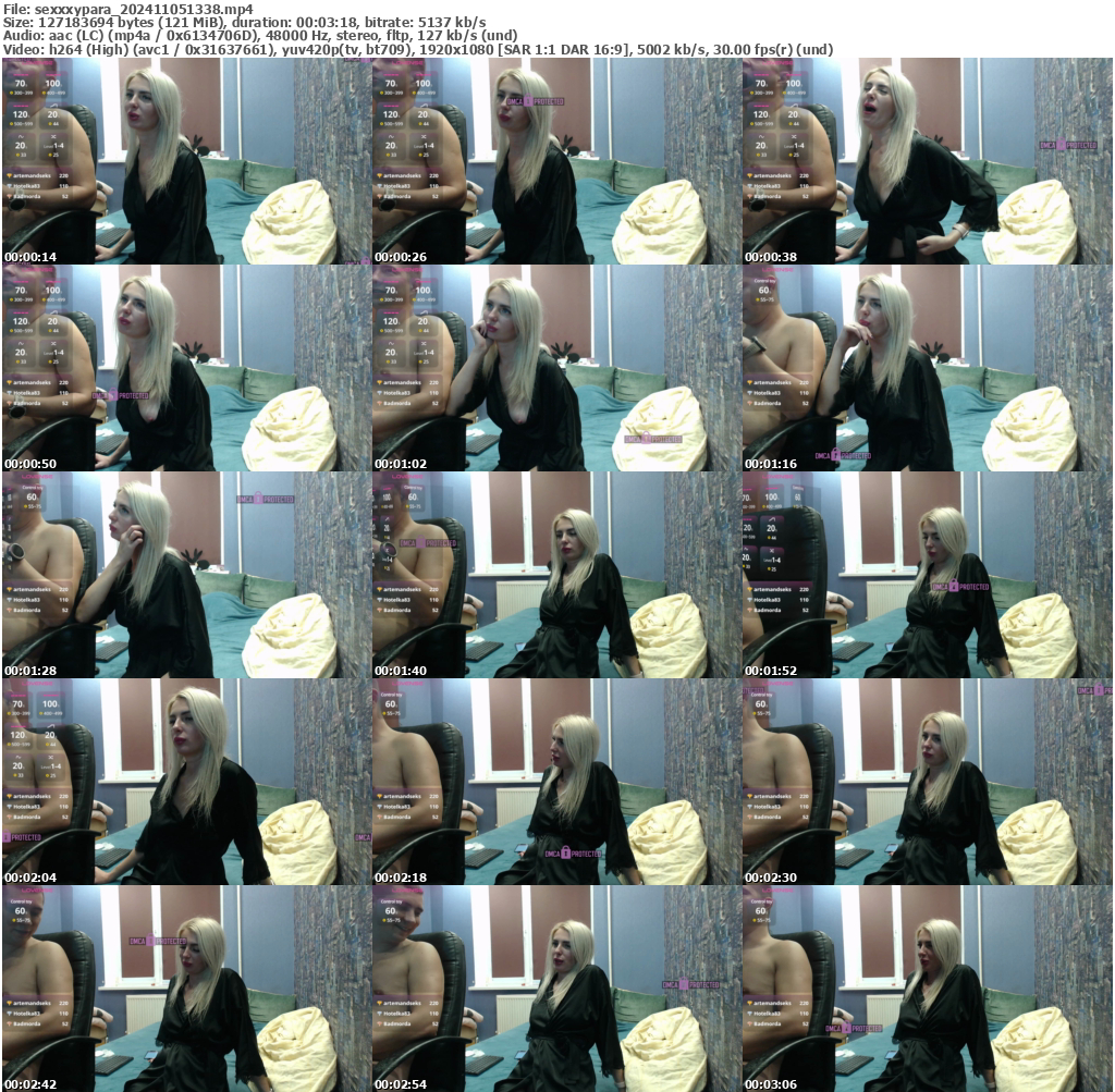 Preview thumb from sexxxypara on 2024-11-05 @ bongacams