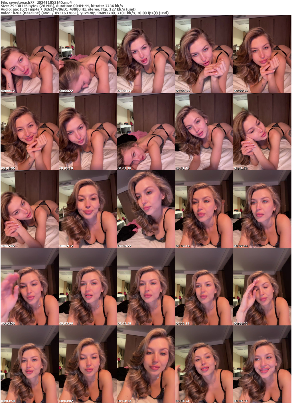 Preview thumb from sweetpeach77 on 2024-11-05 @ bongacams