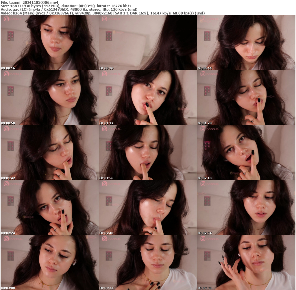 Preview thumb from taanni on 2024-11-05 @ bongacams