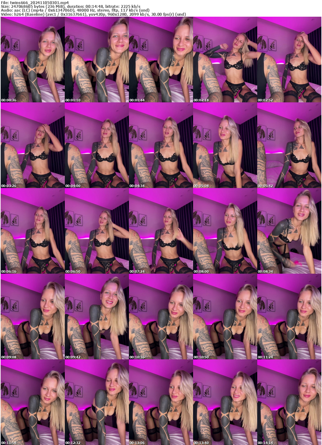 Preview thumb from twins666 on 2024-11-05 @ bongacams