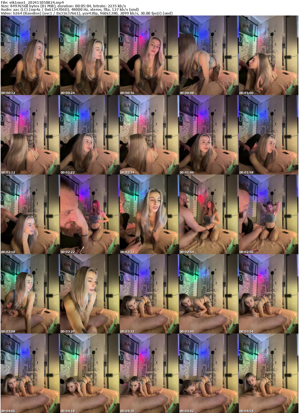 Preview thumb from vik1one1 on 2024-11-05 @ bongacams