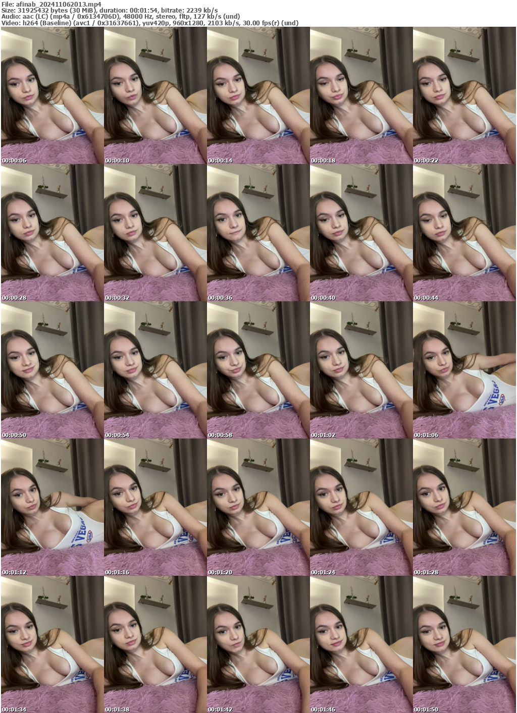 Preview thumb from afinab on 2024-11-06 @ bongacams