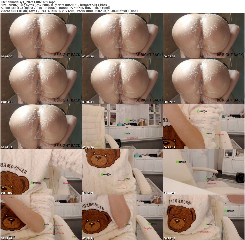 Preview thumb from annadaisy1 on 2024-11-06 @ bongacams