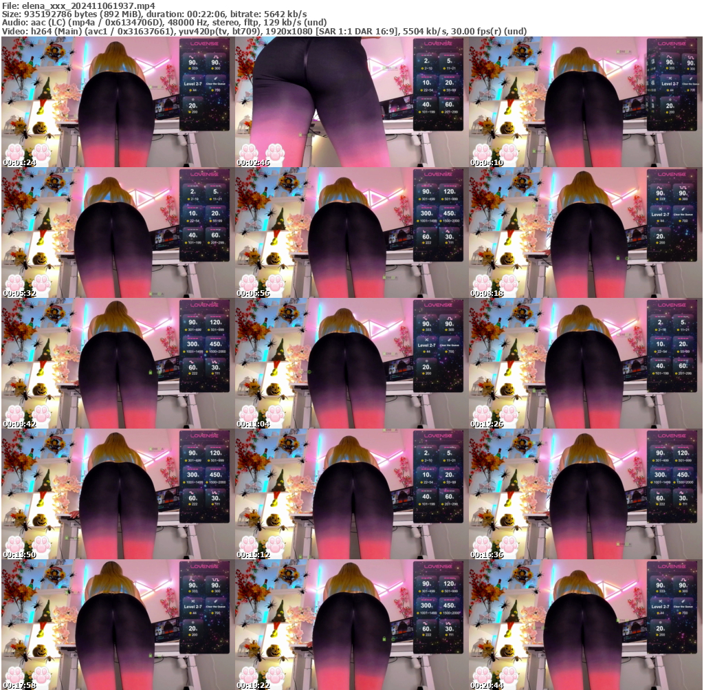 Preview thumb from elena_xxx on 2024-11-06 @ bongacams