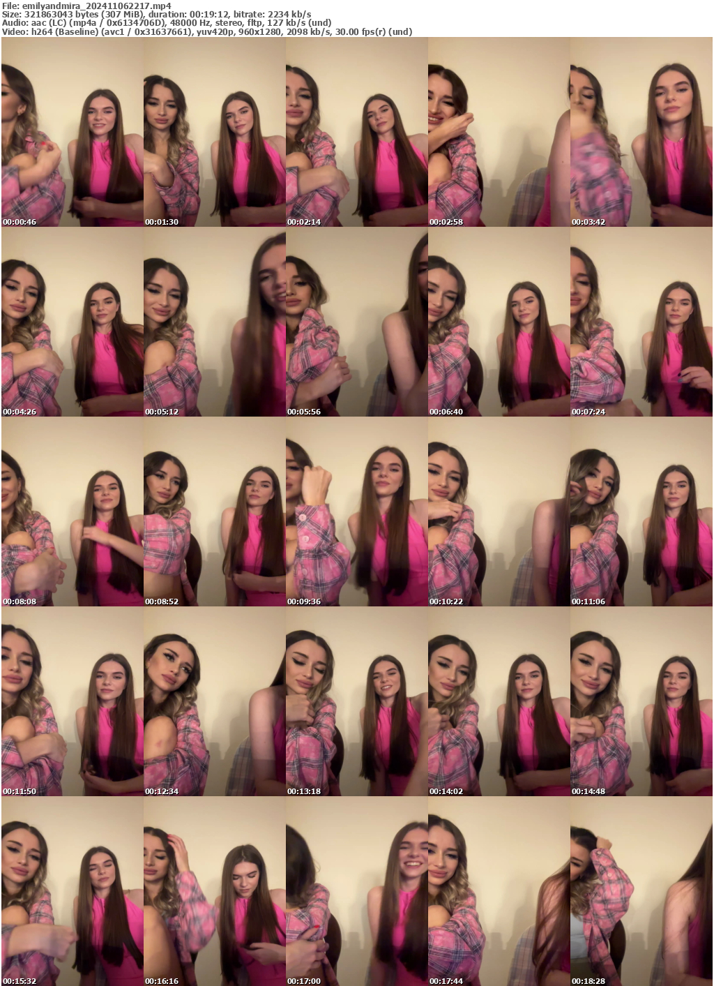 Preview thumb from emilyandmira on 2024-11-06 @ bongacams