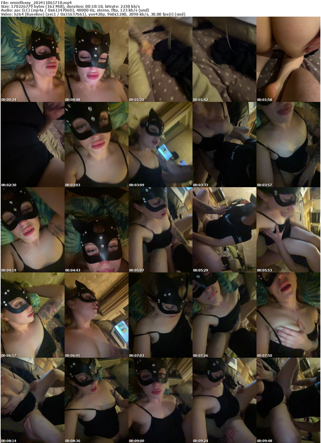 Preview thumb from ernieflossy on 2024-11-06 @ bongacams