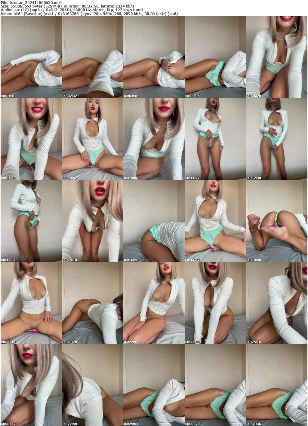 Preview thumb from foxstar on 2024-11-06 @ bongacams