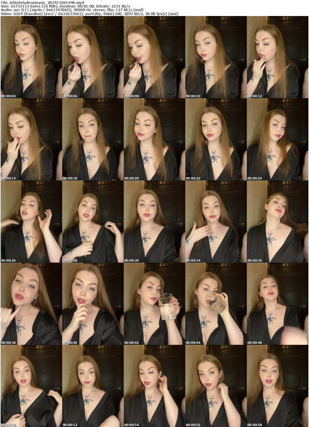 Preview thumb from infinitelydeepinyou on 2024-11-06 @ bongacams