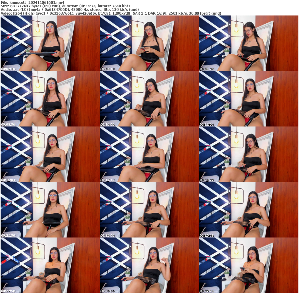 Preview thumb from jennscott on 2024-11-06 @ bongacams