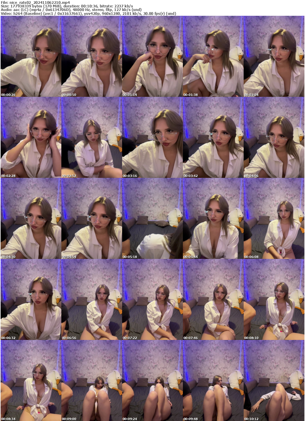 Preview thumb from nice_rats02 on 2024-11-06 @ bongacams