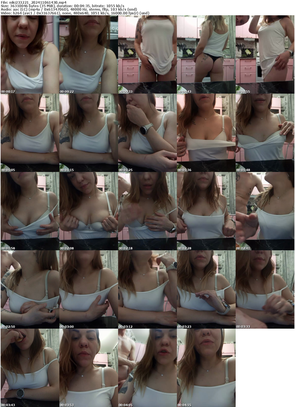 Preview thumb from niki233221 on 2024-11-06 @ bongacams