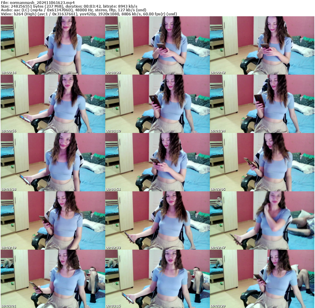 Preview thumb from normanmash on 2024-11-06 @ bongacams