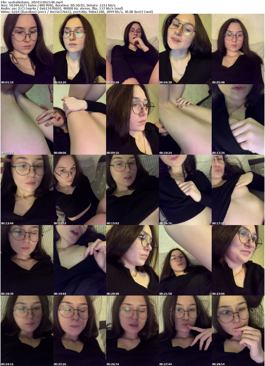 Preview thumb from sashalindann on 2024-11-06 @ bongacams