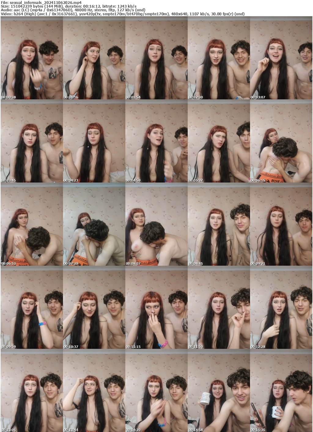 Preview thumb from sexual_informals on 2024-11-06 @ bongacams