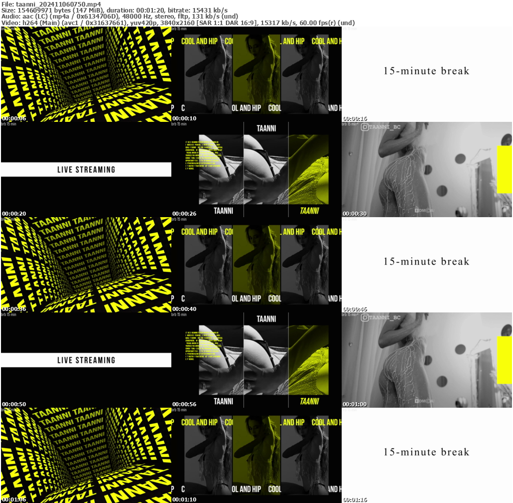 Preview thumb from taanni on 2024-11-06 @ bongacams