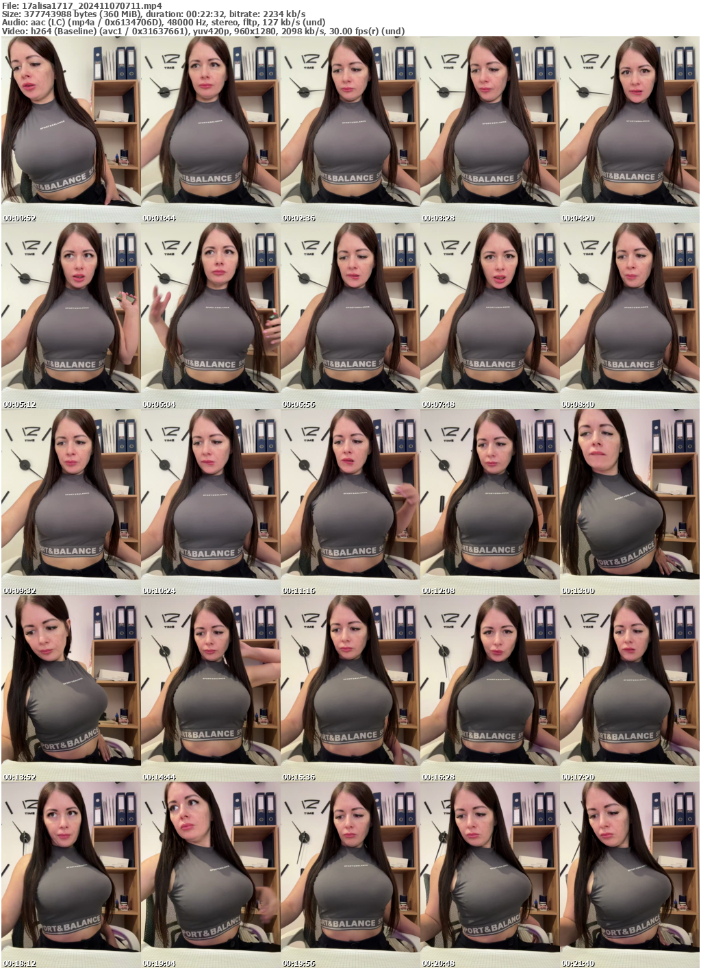 Preview thumb from 17alisa1717 on 2024-11-07 @ bongacams