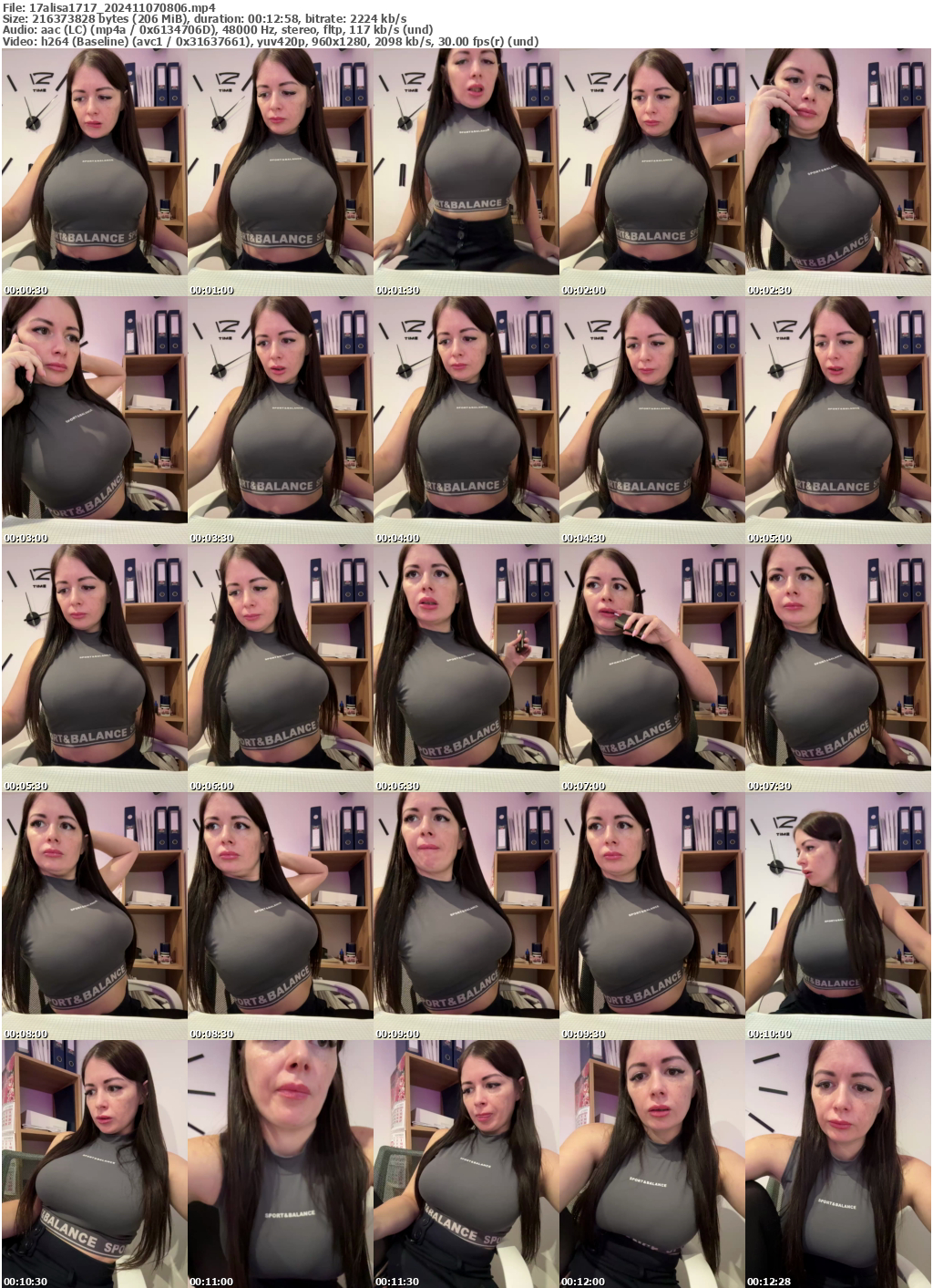 Preview thumb from 17alisa1717 on 2024-11-07 @ bongacams