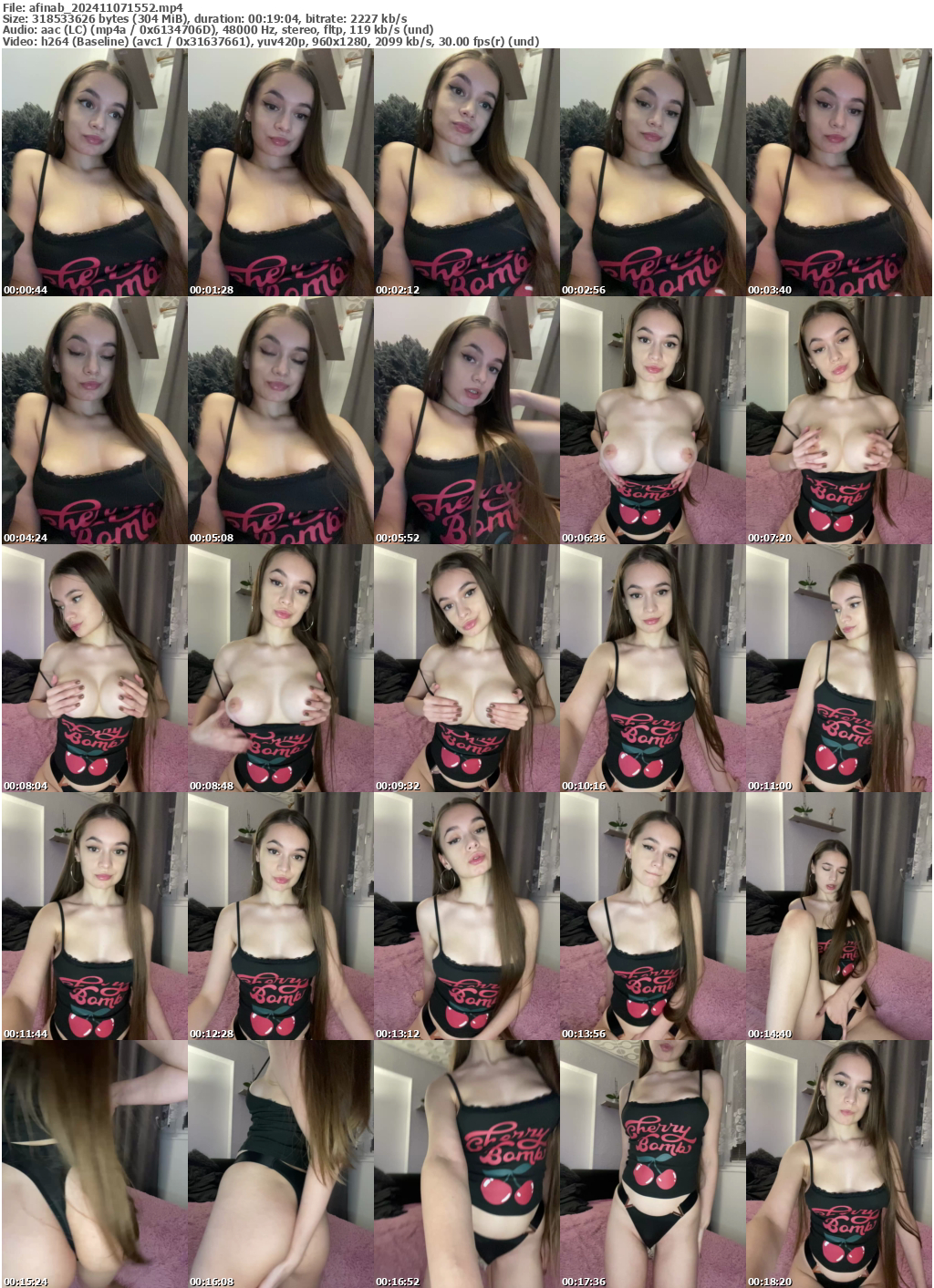 Preview thumb from afinab on 2024-11-07 @ bongacams