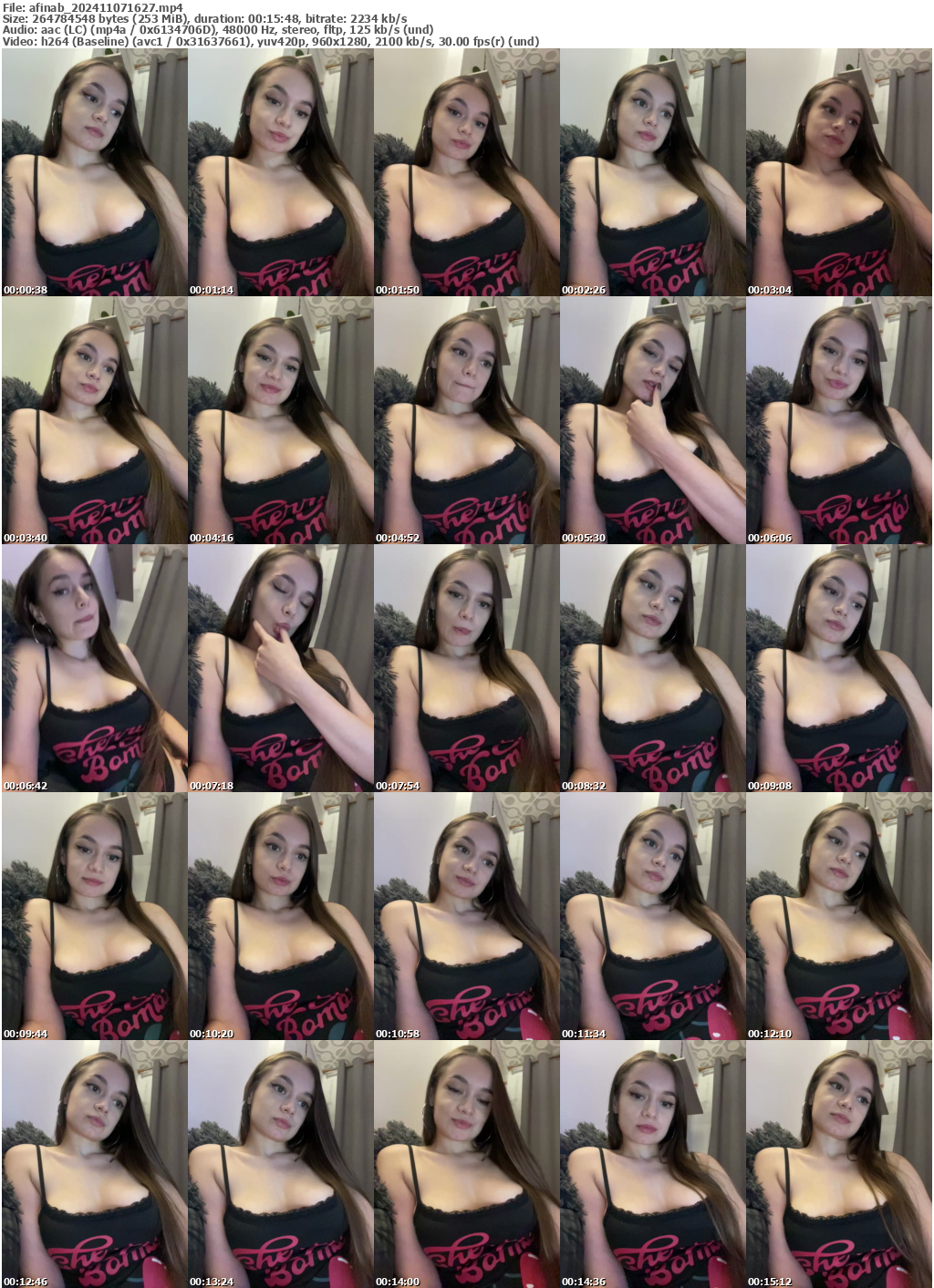 Preview thumb from afinab on 2024-11-07 @ bongacams