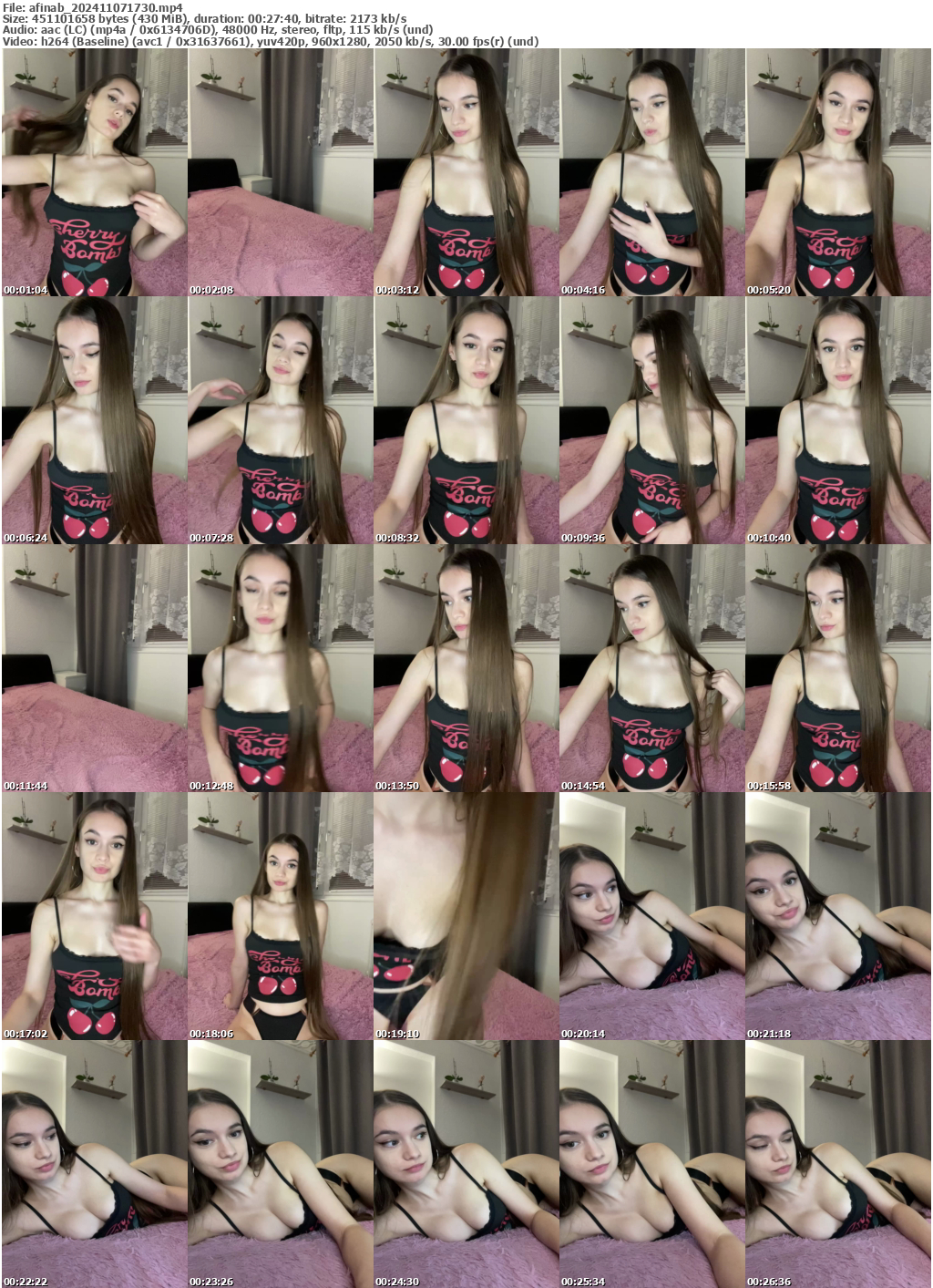 Preview thumb from afinab on 2024-11-07 @ bongacams