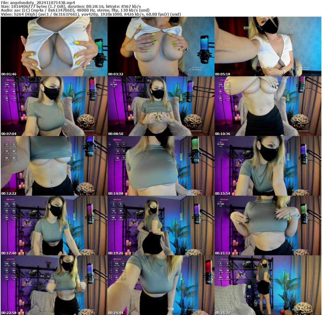 Preview thumb from angelonduty on 2024-11-07 @ bongacams