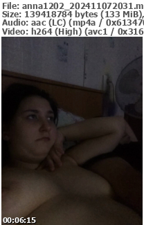 Preview thumb from anna1202 on 2024-11-07 @ bongacams