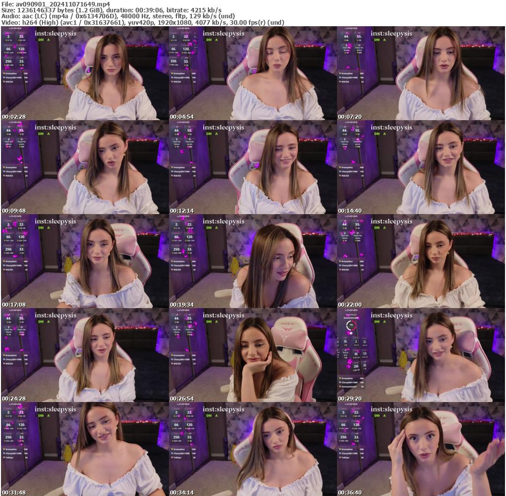 Preview thumb from av090901 on 2024-11-07 @ bongacams