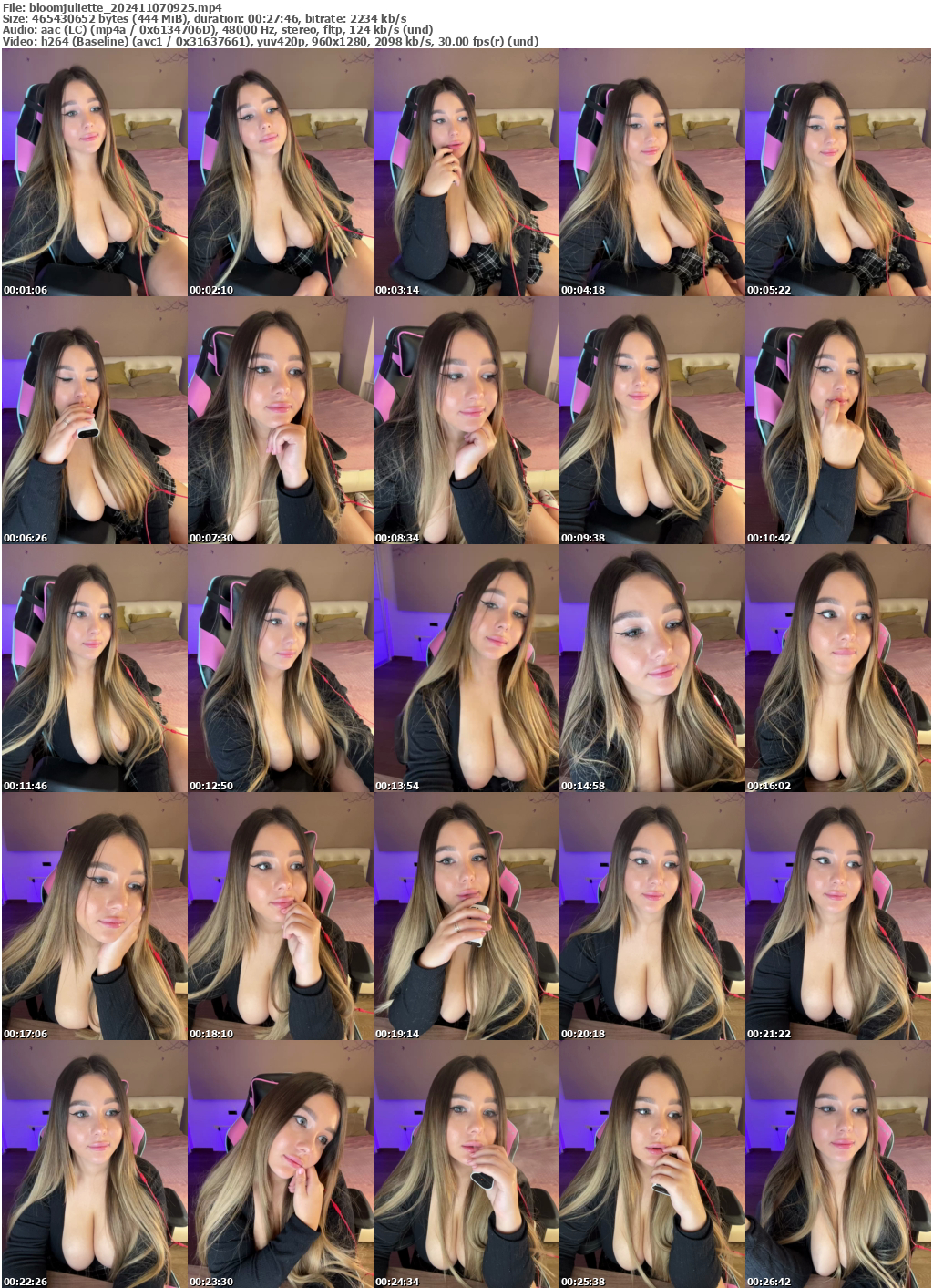 Preview thumb from bloomjuliette on 2024-11-07 @ bongacams