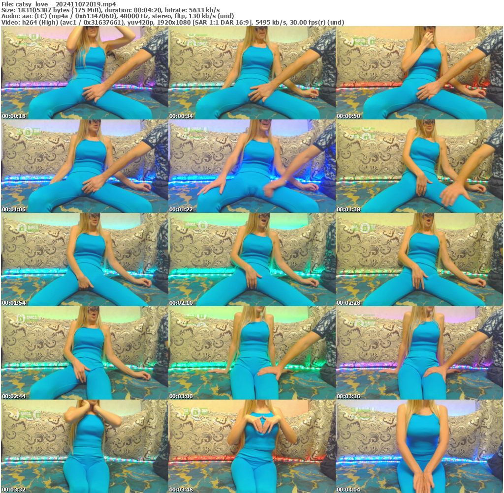 Preview thumb from catsy_love_ on 2024-11-07 @ bongacams