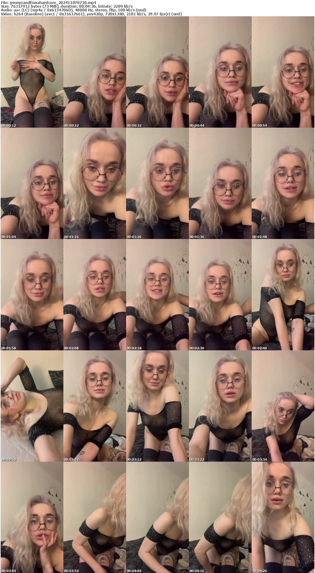 Preview thumb from georgeandfionahardcore on 2024-11-07 @ bongacams