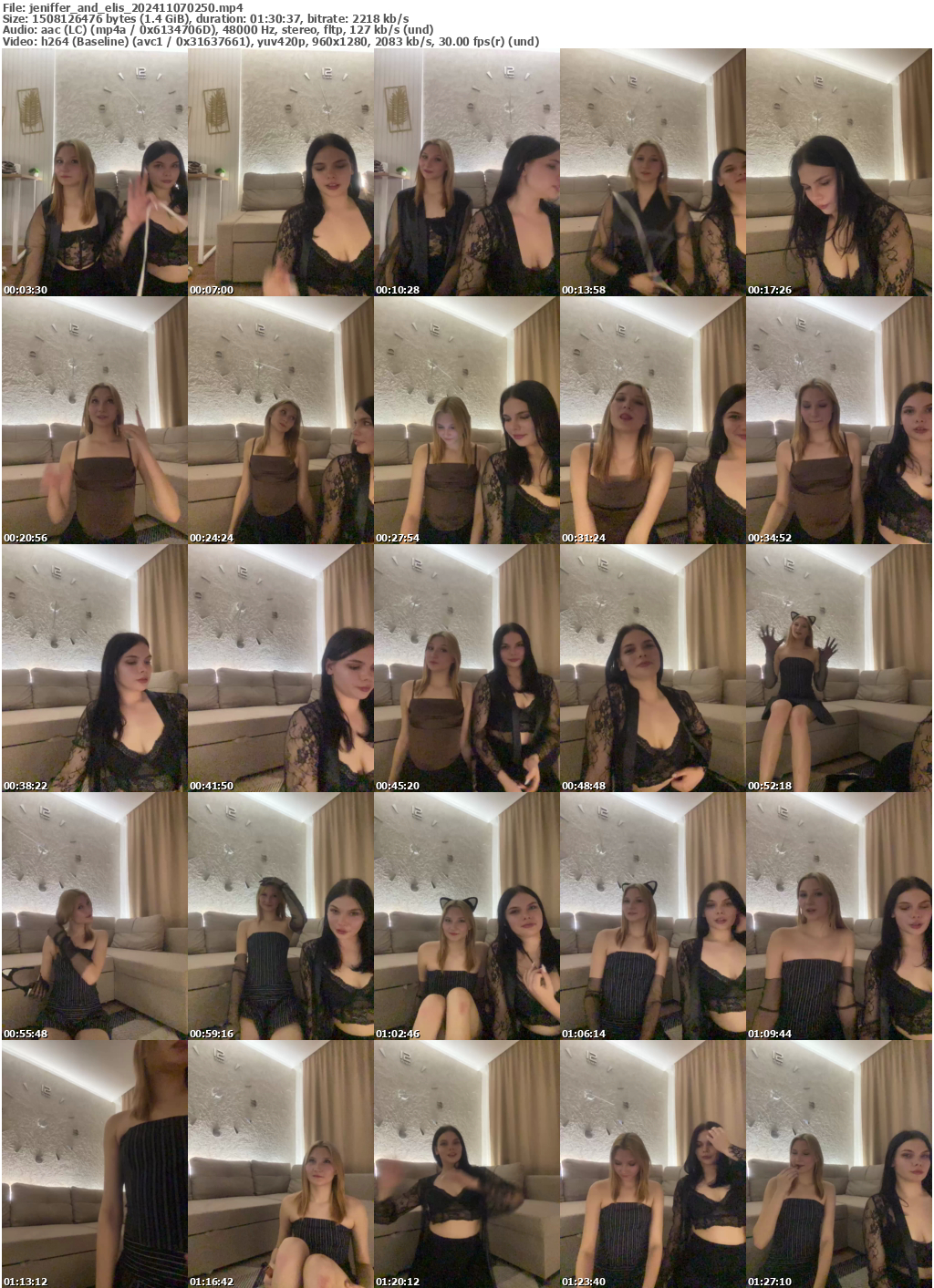 Preview thumb from jeniffer_and_elis on 2024-11-07 @ bongacams