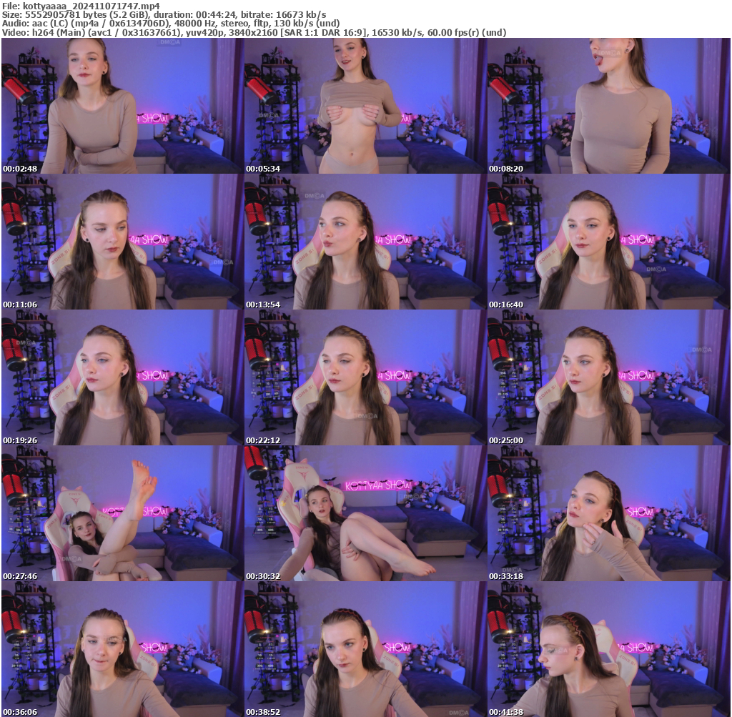 Preview thumb from kottyaaaa on 2024-11-07 @ bongacams