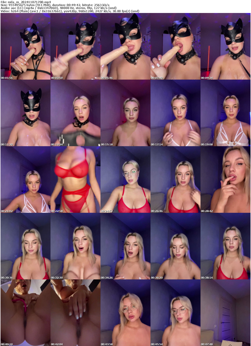 Preview thumb from mila_m on 2024-11-07 @ bongacams