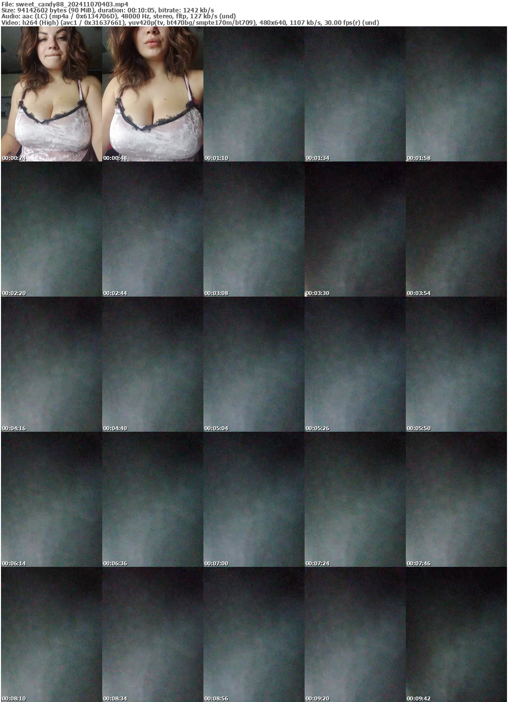 Preview thumb from sweet_candy88 on 2024-11-07 @ bongacams