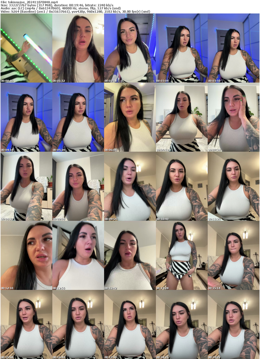 Preview thumb from tokionajoe on 2024-11-07 @ bongacams