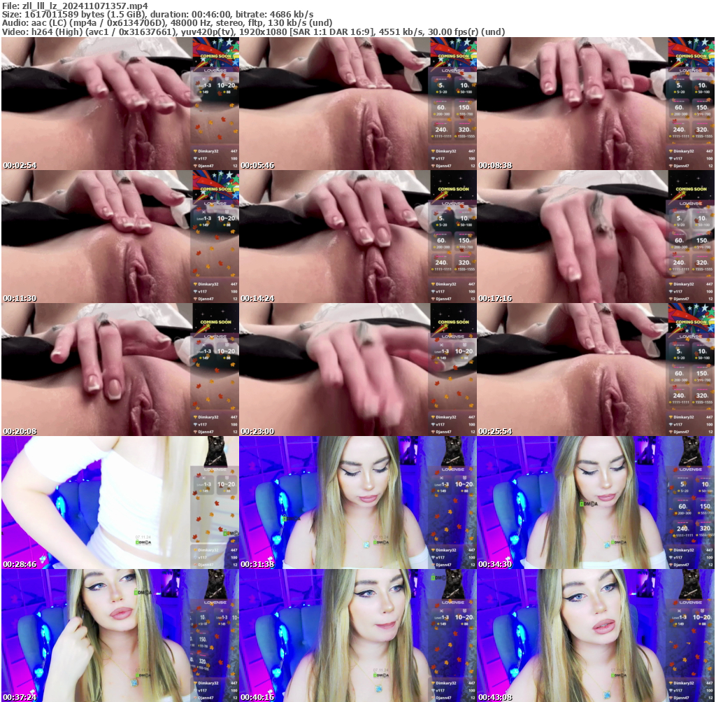 Preview thumb from zll_lll_lz on 2024-11-07 @ bongacams