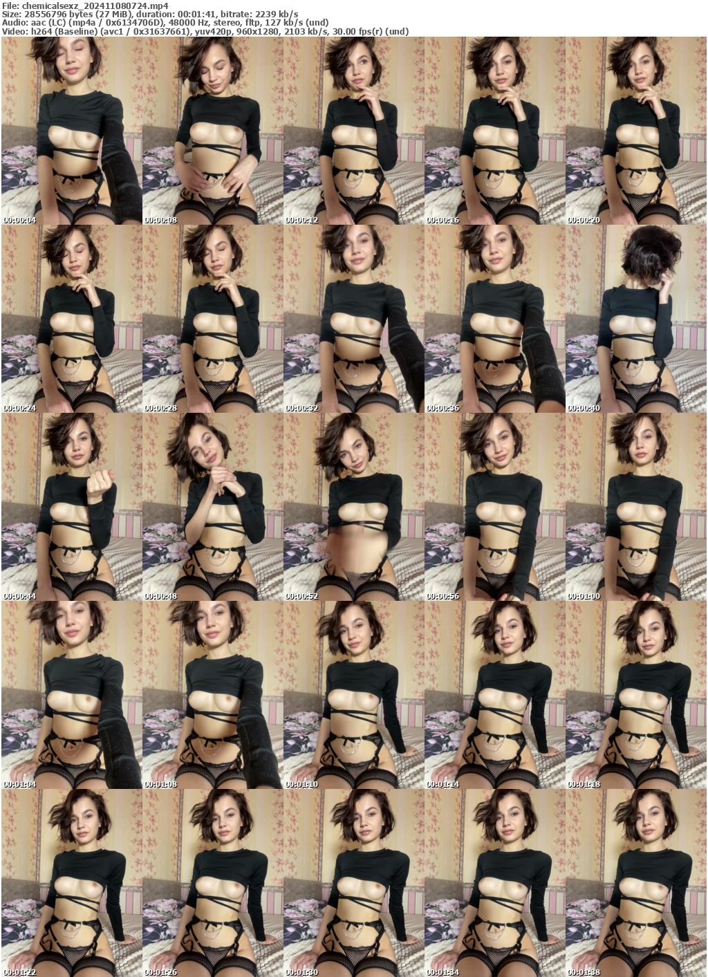 Preview thumb from chemicalsexz on 2024-11-08 @ bongacams