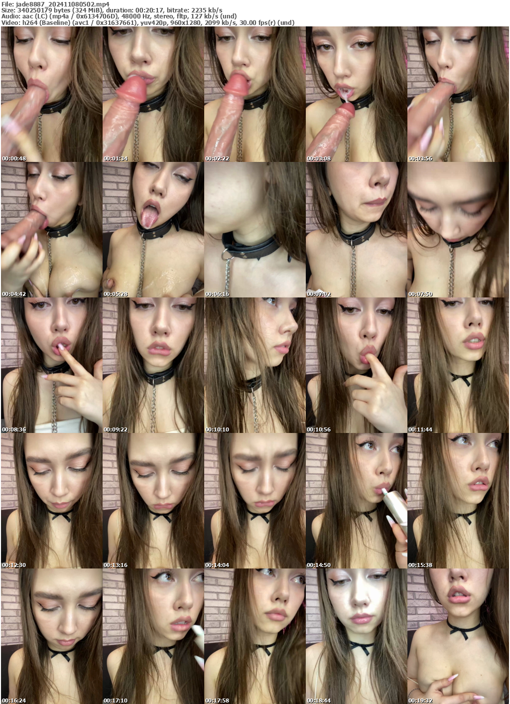 Preview thumb from jade8887 on 2024-11-08 @ bongacams