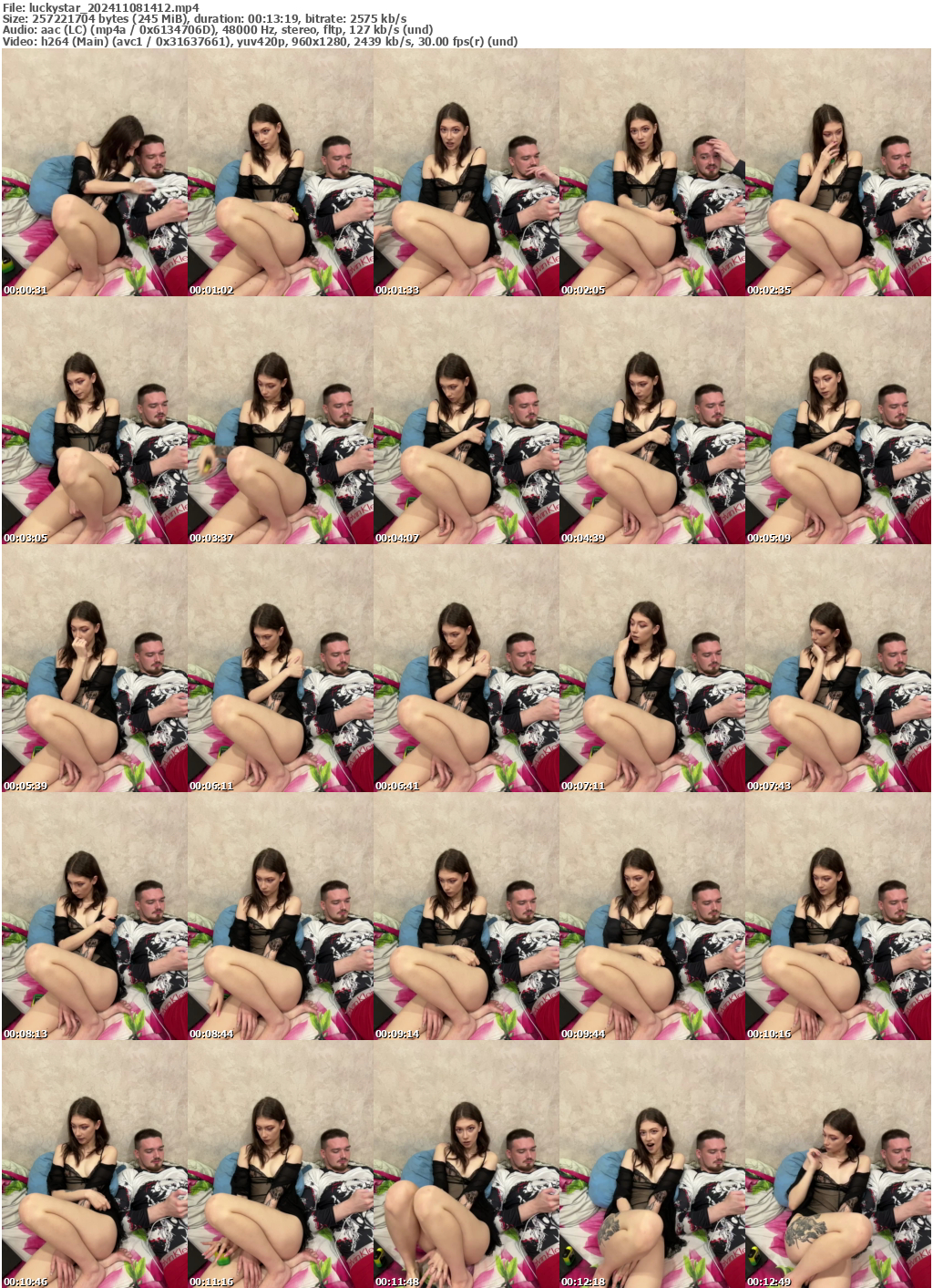 Preview thumb from luckystar on 2024-11-08 @ bongacams