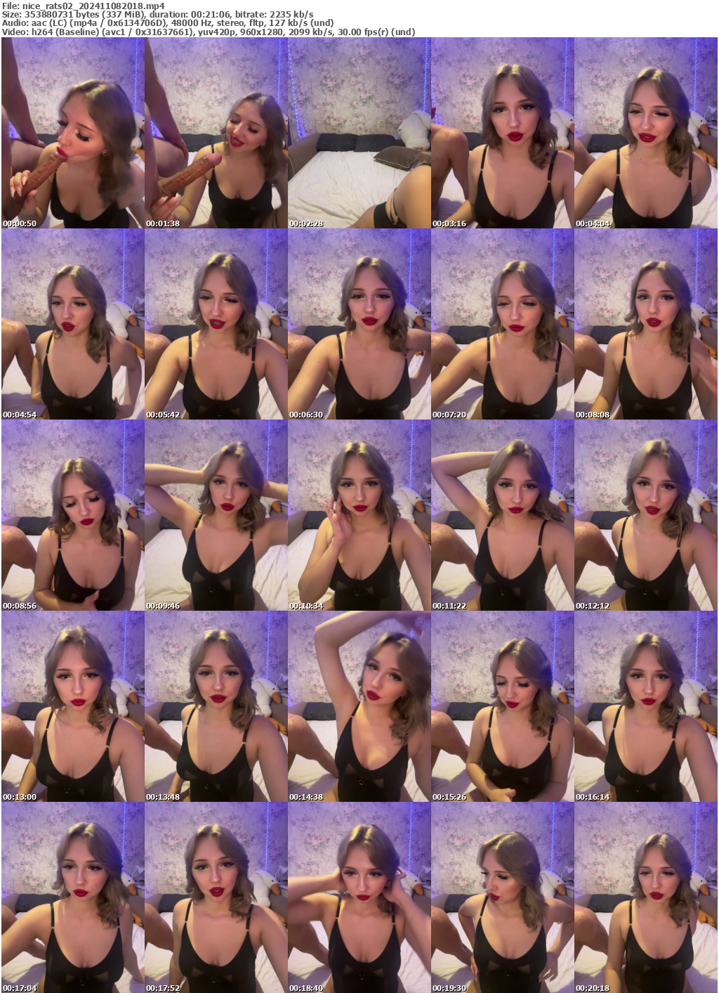 Preview thumb from nice_rats02 on 2024-11-08 @ bongacams