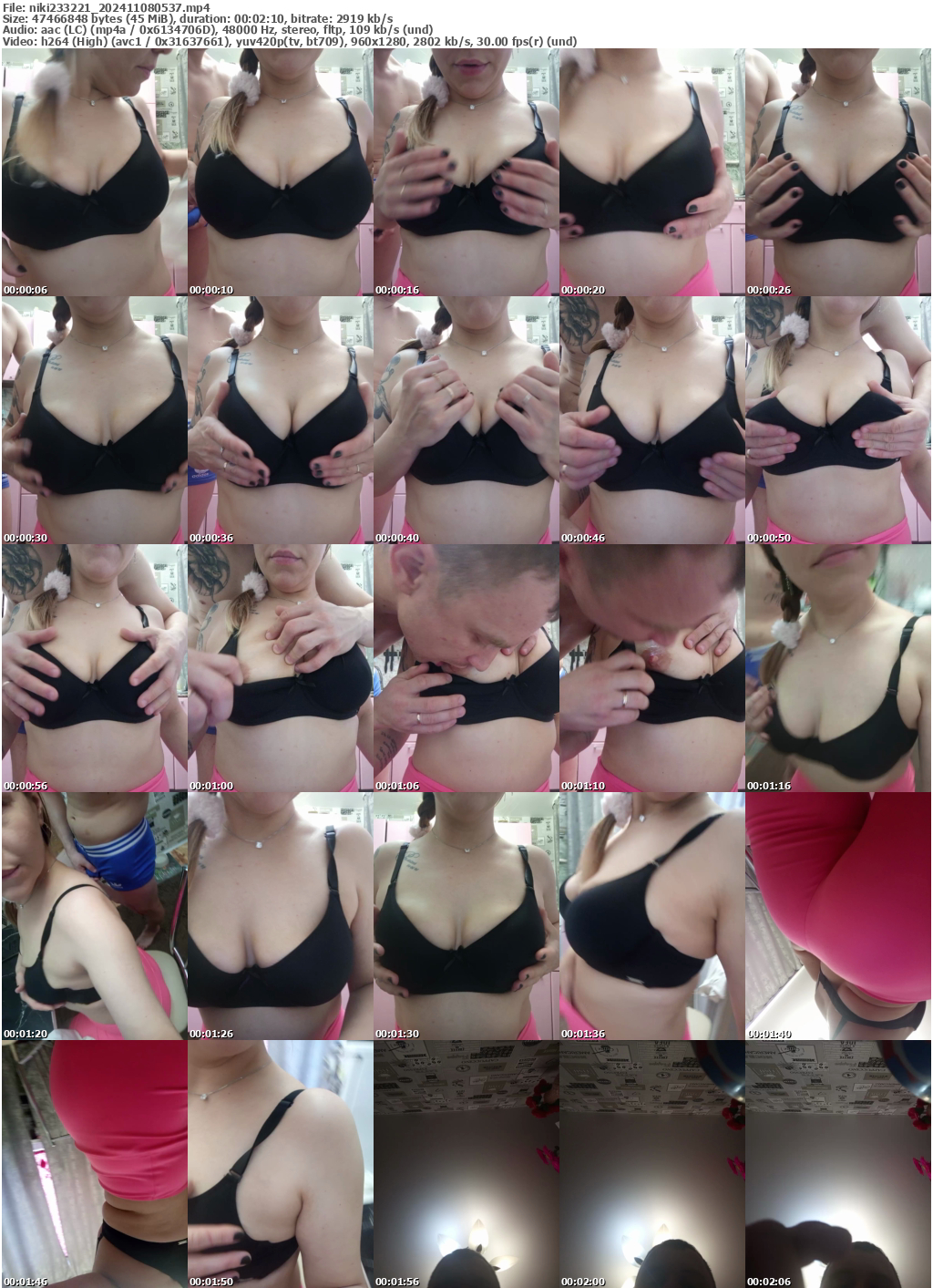 Preview thumb from niki233221 on 2024-11-08 @ bongacams