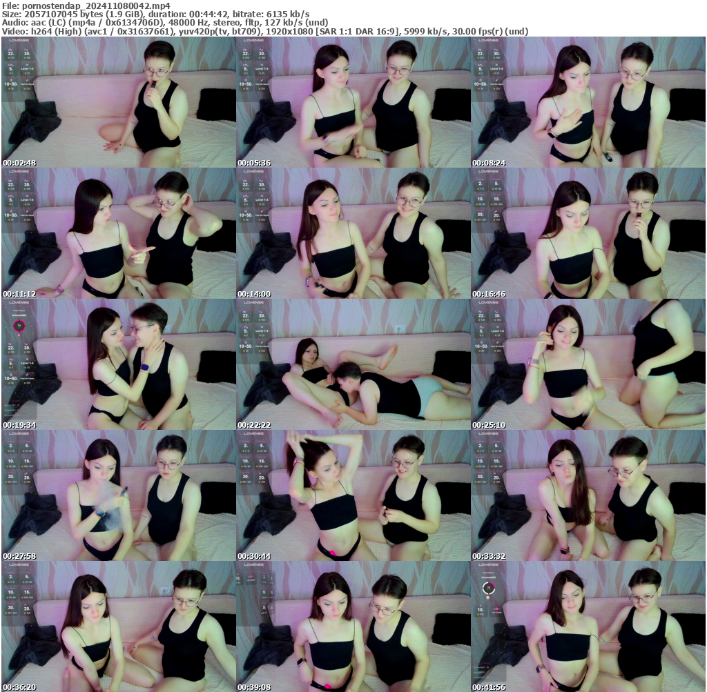 Preview thumb from pornostendap on 2024-11-08 @ bongacams